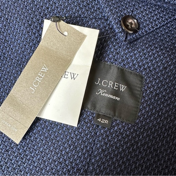 NWT J. Crew Kenmare Silk and Linen Blazer - Picture 4 of 10